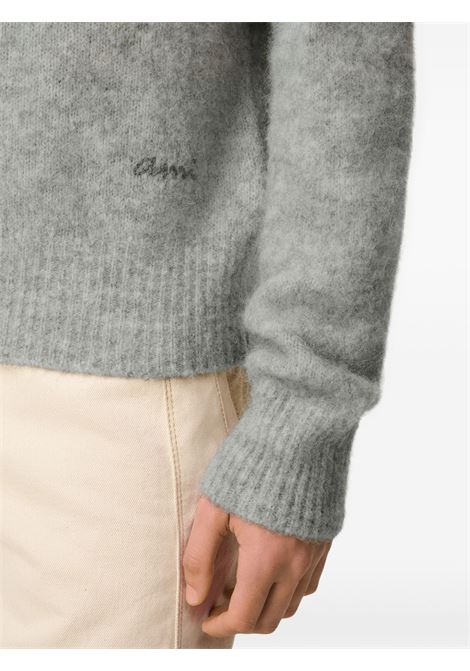 ami polo man grey AMI PARIS | HPL405.KN0021050